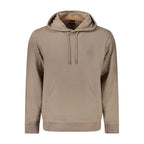 Hugo Boss Brown Cotton Men's Sweatshirt