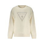 Guess Jeans White Cotton Women Sweatshirt