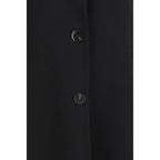 Max Mara Black Triacetate Coat