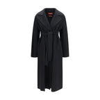 Max Mara Black Wool Oves Aries Coat