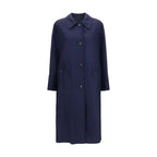 Blazé Milano Blue Wool Oves Aries Coat
