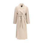 Fabiana Filippi Beige Wool Oves Aries Coat