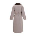 P.A.R.O.S.H. Beige Wool Oves Aries Coat