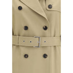 Fendi Beige Cotton Coat