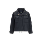 Giorgio Armani Gray Cashmere Coat