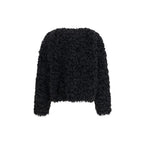 Kristina Ti Black Polyester Coat