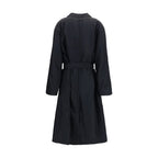 Maison Margiela Black Wool Oves Aries Coat