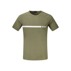 Hugo Boss Verde Cotton Men T-Shirt