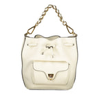 Coccinelle White Leather Handbag