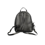Coccinelle Black Leather Backpack