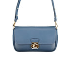 Coccinelle Blue Leather Handbag