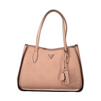 Guess Jeans Pink Polyethylene Handbag