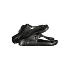 Norway 1963 Black Plastic Flip-Flop Sandals
