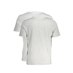 Fila Gray Cotton T-Shirt