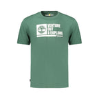 Timberland Green Cotton T-Shirt