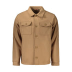 Rifle Brown Cotton Full-Length Jacket