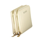 Mario Valentino Beige Polyethylene Wallet