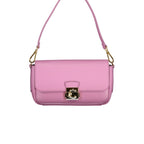 Coccinelle Purple Leather Handbag