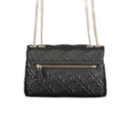 Guess Jeans Black Polyethylene Handbag