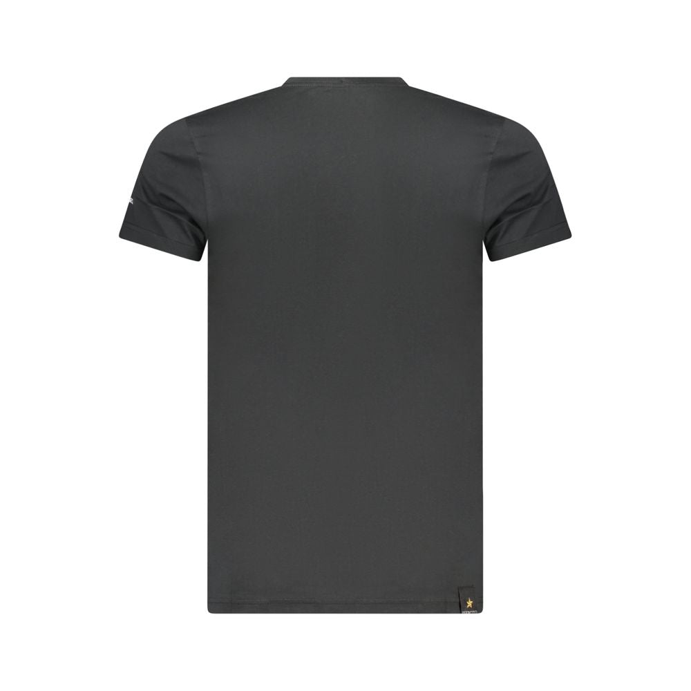 Accademia Militare Black Cotton T-Shirt