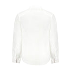 Guess Jeans White Linen Dress Shirt