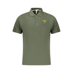 Accademia Militare Green Cotton Polo Shirt