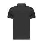 Accademia Militare Black Cotton Polo Shirt