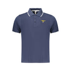 Accademia Militare Blue Cotton Polo Shirt