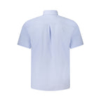 Guess Jeans Blue Cotton Shortsleeve Shirt
