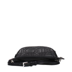Karl Lagerfeld Black Leather Backpack