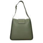 Karl Lagerfeld Green Leather Shoulder Bag