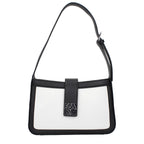 Karl Lagerfeld White Leather Shoulder Bag