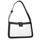 Karl Lagerfeld White Leather Shoulder Bag