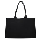 Karl Lagerfeld Black Fabric Shoulder Bag
