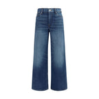 7FOR Blue Cotton Jeans Denim