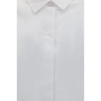 Lardini White Cotton Dress Shirt