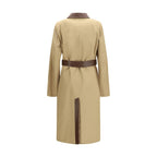 Jacob Cohen Brown Cotton Coat