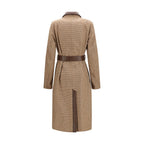 Jacob Cohen Brown Cotton Coat
