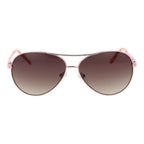 Guess Pink Metal Sunglasses