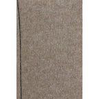 Giorgio Armani Beige Alpaca Vicugna Pacos Hoodie