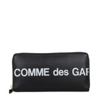 Comme Des Garçons Black Leather Wallet