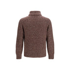 Brunello Cucinelli Bordeaux Wool Oves Aries Turtleneck