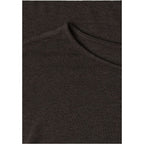 Street One Brown Viscose Long Sleeve T-Shirt