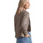 Street One Brown Polyester Blazer