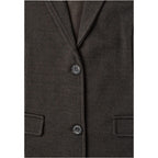 Street One Brown Polyester Blazer