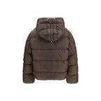 Parajumpers Brown Goose Down Full-Length Jacket