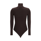 Wolford Brown Cotton Bodysuit