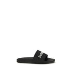 Burberry Black Rubber Sandals