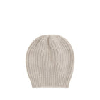 Brunello Cucinelli Beige Silk Beanie