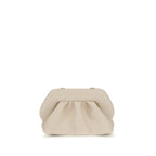 THEMOIRè Beige Polyethylene Clutch Bag